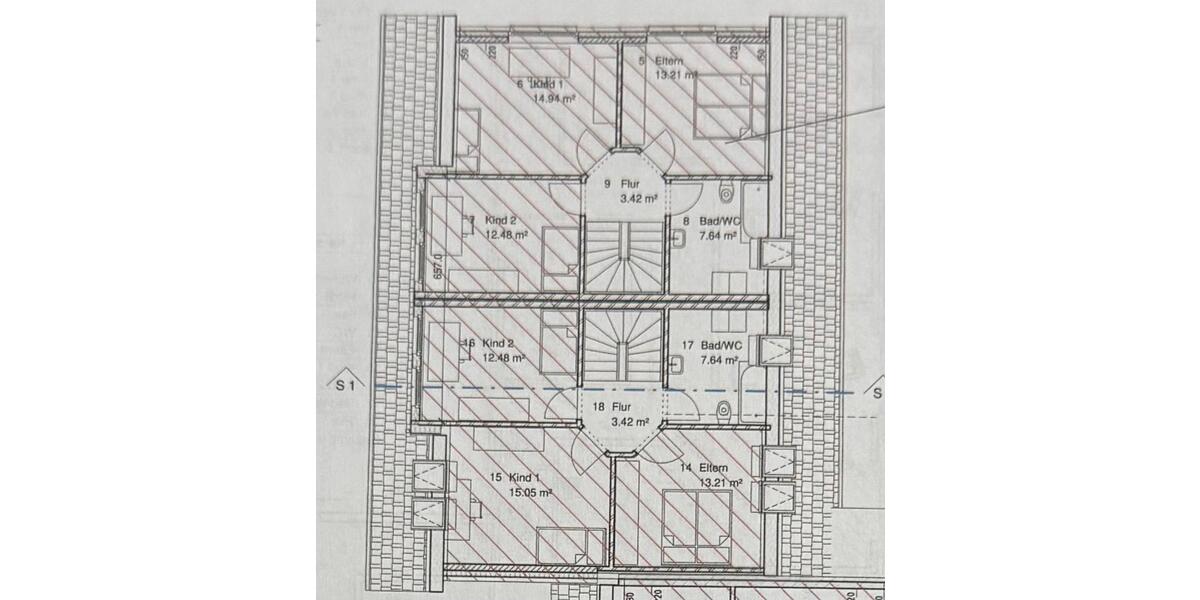 Etagenwohnung Scheeßel - 4 Zimmer, 110 m&sup2;, 1.400&euro; | Angebot:24507078