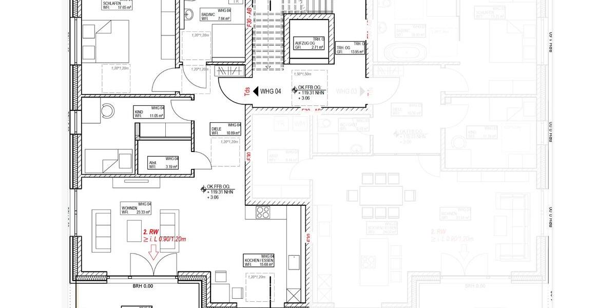 Etagenwohnung Schloß Holte-Stukenbrock Stukenbrock - 3 Zimmer, 95 m&sup2;, 1.290&euro; | Angebot:26380589