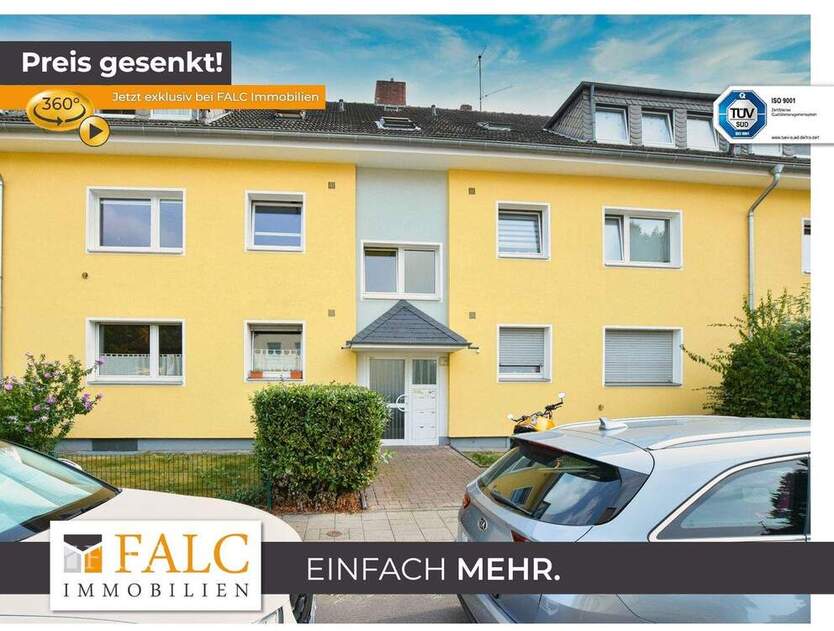 Schöne, helle, gut geschnittene 3-Zimmer Wohnung mit Balkon! 3 zimmer