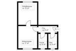 Etagenwohnung Krauschwitz i. d. O.L. - 2 Zimmer, 49 m&sup2;, 251&euro; | Angebot:26338018