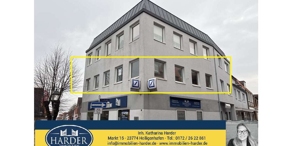 Etagenwohnung Heiligenhafen - 3 Zimmer, 95 m&sup2;, 925&euro; | Angebot:25888078