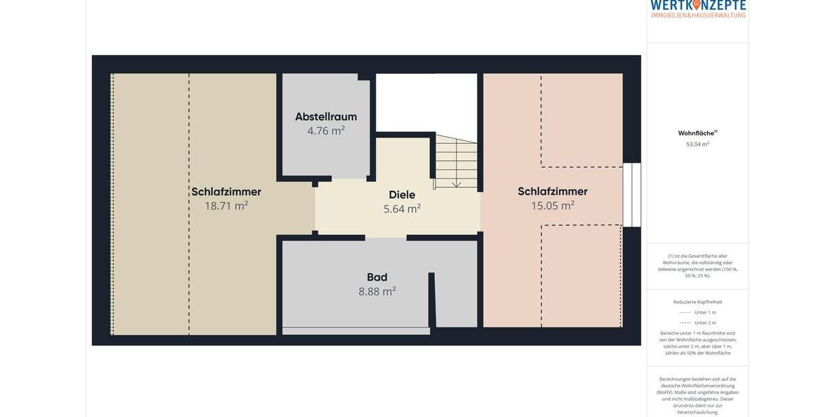 Maisonettenwohnung Husum - 3 Zimmer, 109 m&sup2;, 1.450&euro; | Angebot:23184661
