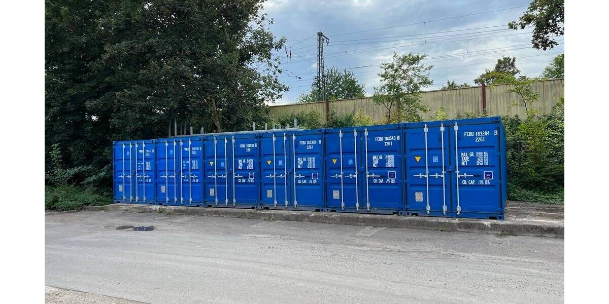 Übersee-Container Lagerfläche zimmer