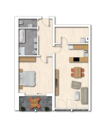 Etagenwohnung Röttenbach - 2 Zimmer, 83 m&sup2;, 800&euro; | Angebot:26928699