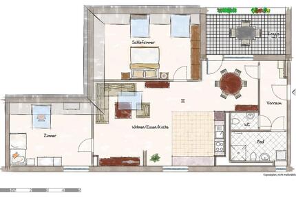 Wohnung Berchtesgaden - 3 Zimmer, 99 m&sup2;, 1.790&euro; | Angebot:25866604