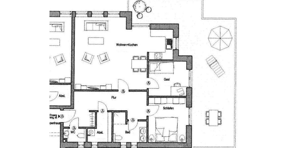 Einfamilienhaus Papenburg - 3 Zimmer, 101 m&sup2;, 890&euro; | Angebot:23511312