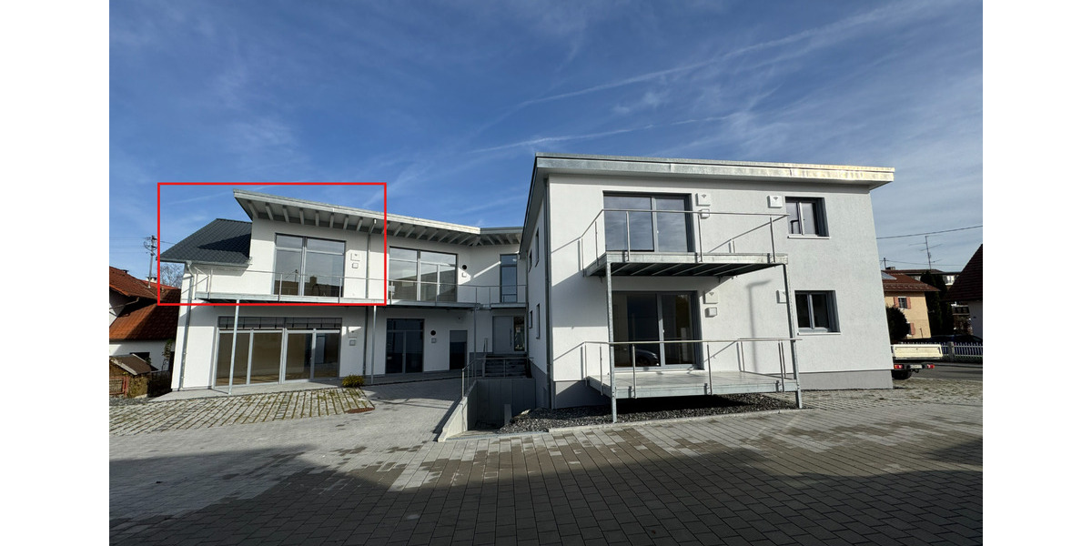 Dachgeschoßwohnung Legau - 3 Zimmer, 99 m&sup2;, 1.250&euro; | Angebot:24422363