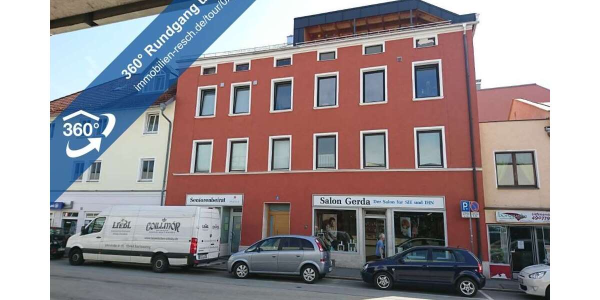 Etagenwohnung Passau Altstadt - 2 Zimmer, 59 m&sup2;, 675&euro; | Angebot:27083848