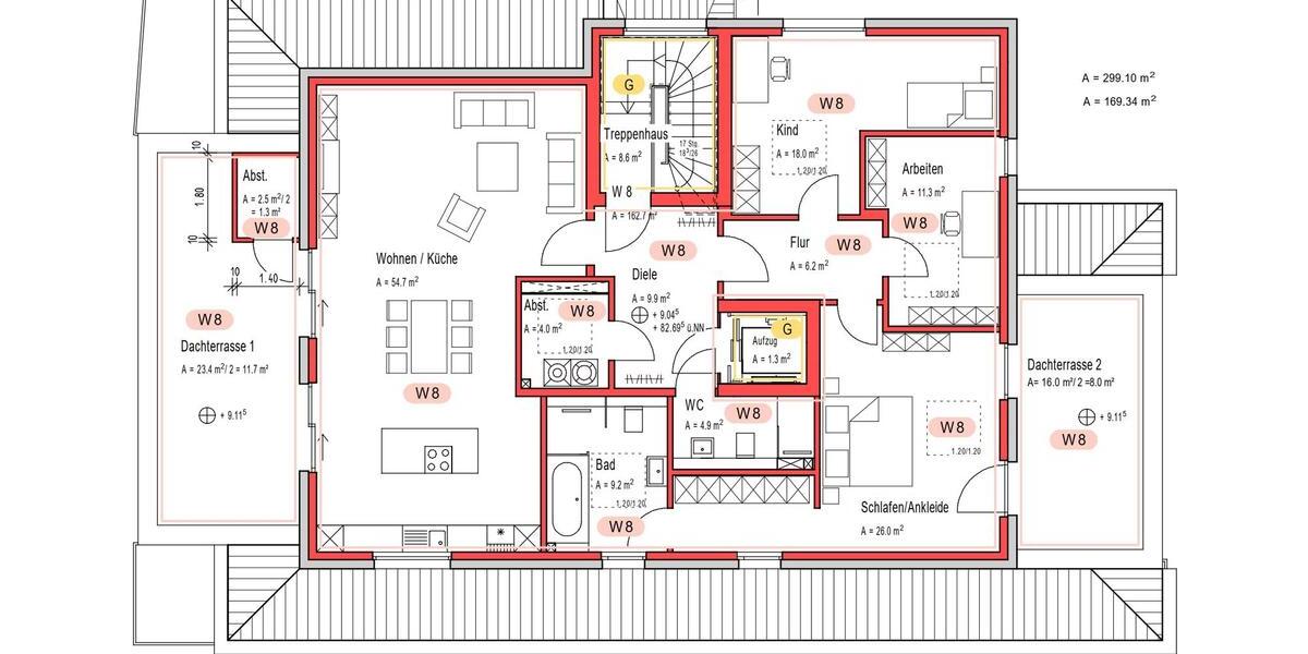 Großzügige Penthousewohnung im Herzen von Bad Nenndorf 4 zimmer