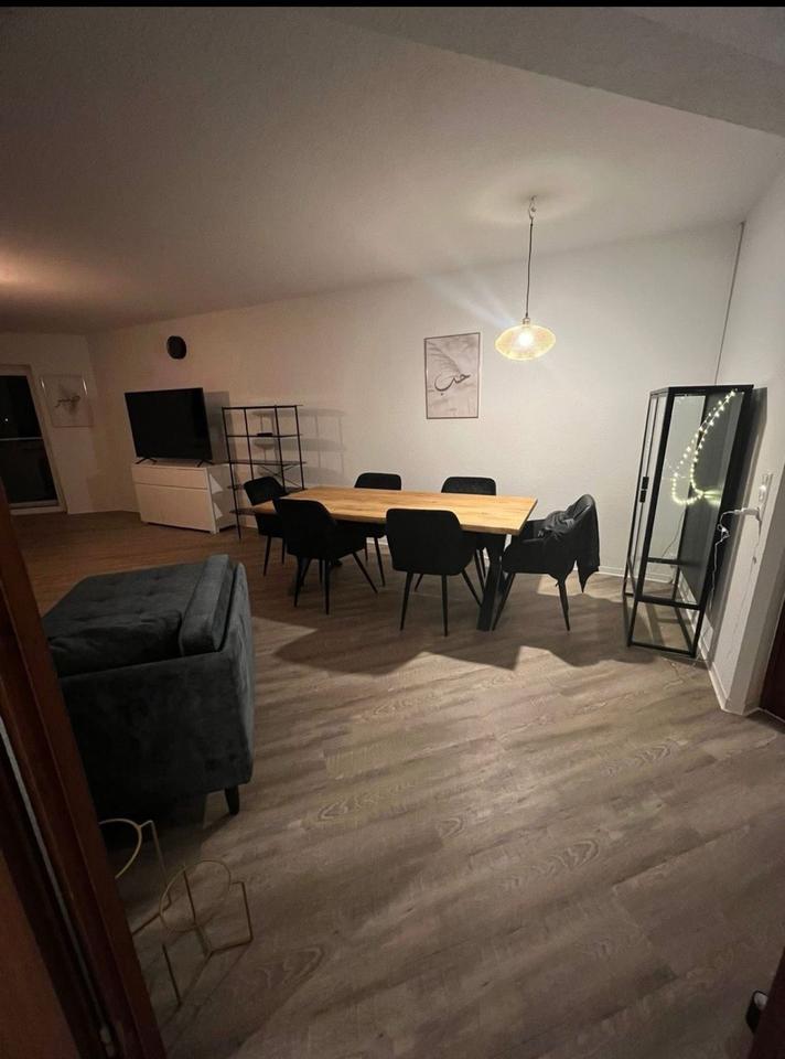 teilmöblierte Wohnung