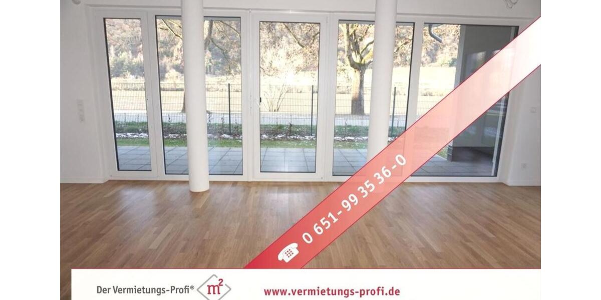 Trier: Moderne 2-ZKB direkt an der Mosel – große Terrasse & Einbauküche inklusive 2 zimmer