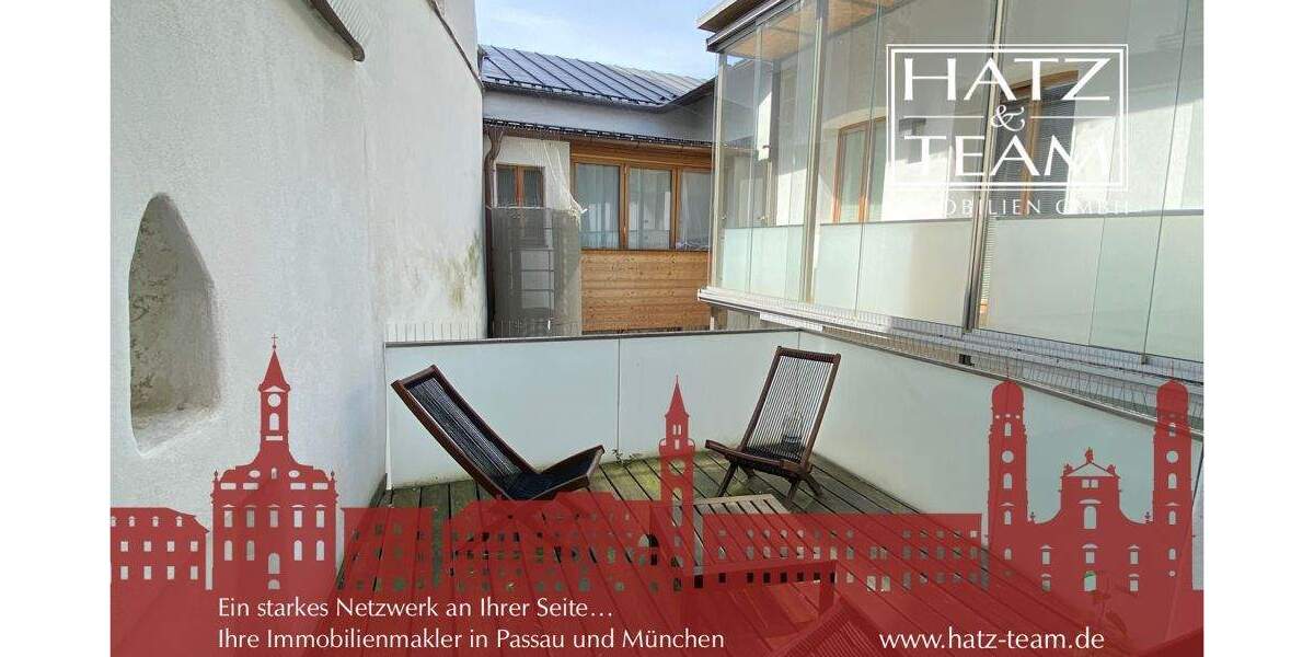 Etagenwohnung Passau Altstadt - 2 Zimmer, 63 m&sup2;, 760&euro; | Angebot:25246345