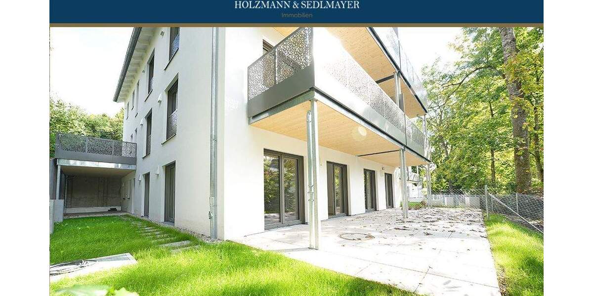 Gartenwohnung am Landshuter Hofberg - Großzügige 2-Zimmer-Neubau-Wohnung 2 zimmer