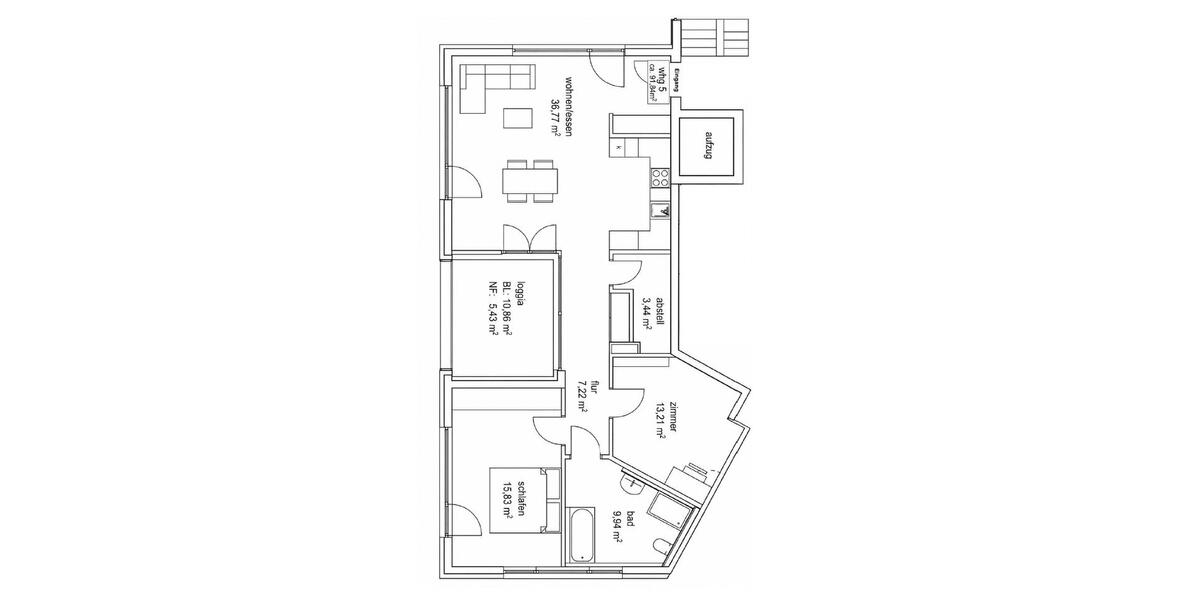 Einfamilienhaus Ingolstadt Nordost - 3 Zimmer, 92 m&sup2;, 1.350&euro; | Angebot:26646679