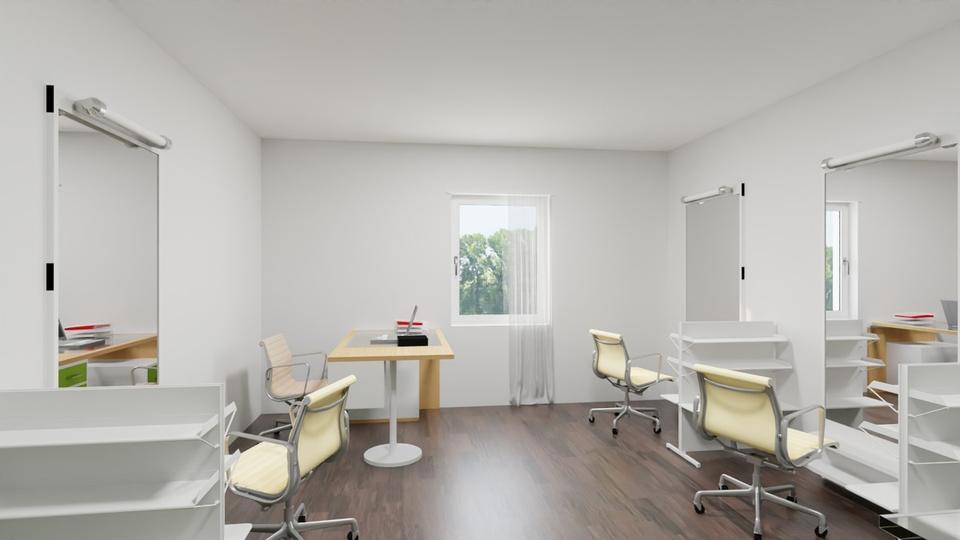 Ihr neuer Arbeitsplatz: Modernes Büro in energieeffizienter Praxisgemeinschaft in Wieren