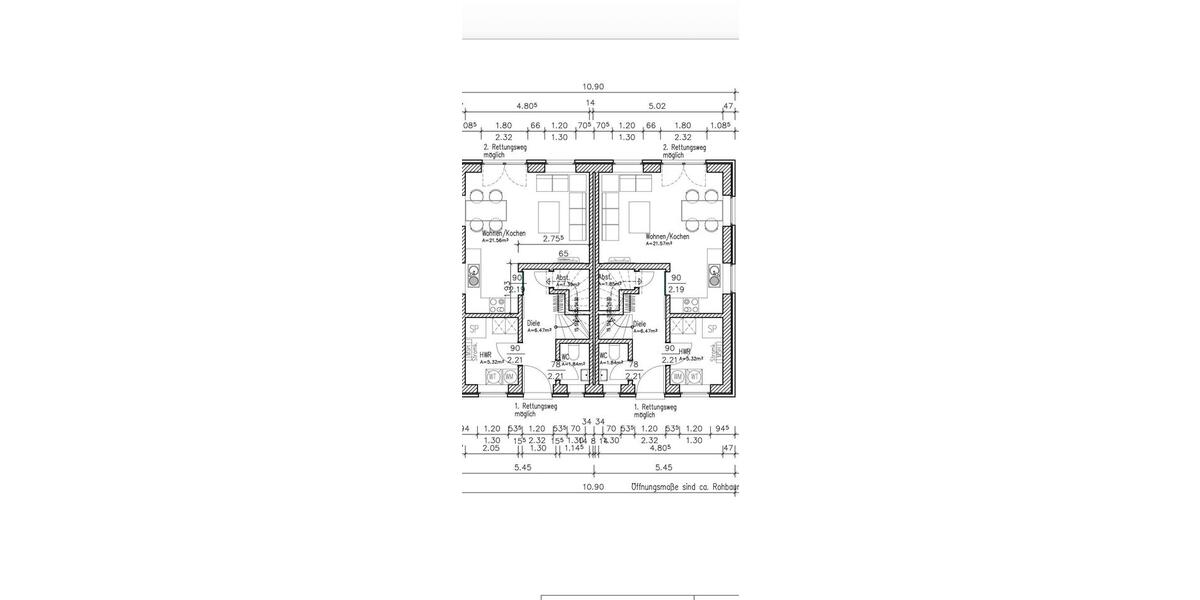 Doppelhaushälfte Sankt Peter-Ording Ording - 3 Zimmer, 75 m&sup2;, 1.650&euro; | Angebot:26633462