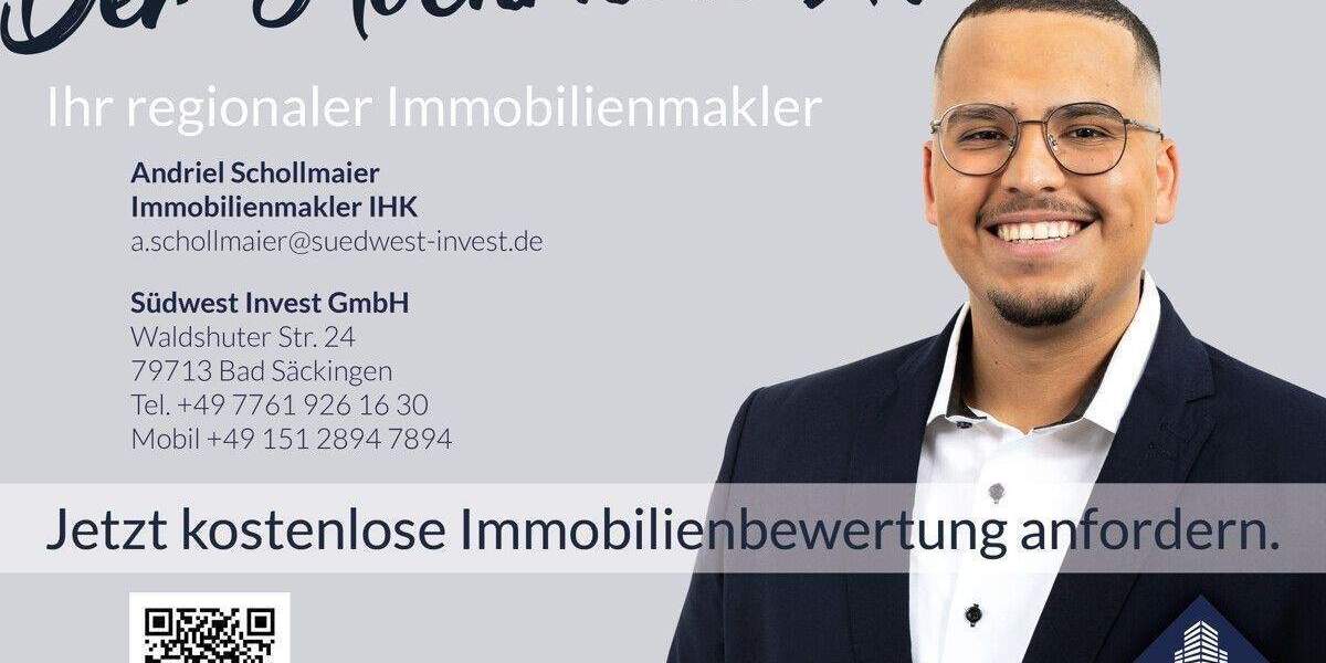 Etagenwohnung Bad Säckingen - 3 Zimmer, 61 m&sup2;, 1.106&euro; | Angebot:25671485