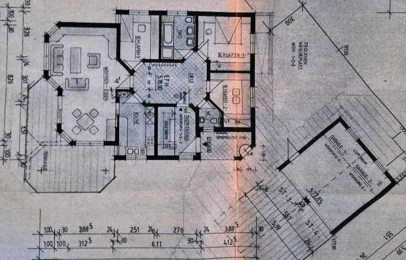 Erdgeschoßwohnung Mittelbiberach - 4.5 Zimmer, 118 m&sup2;, 1.350&euro; | Angebot:26563740