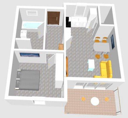Etagenwohnung Mantel - 2 Zimmer, 57 m&sup2;, 700&euro; | Angebot:26688608