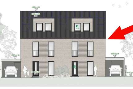 Wohnung Heiden - 4 Zimmer, 106 m&sup2;, 1.475&euro; | Angebot:27247309