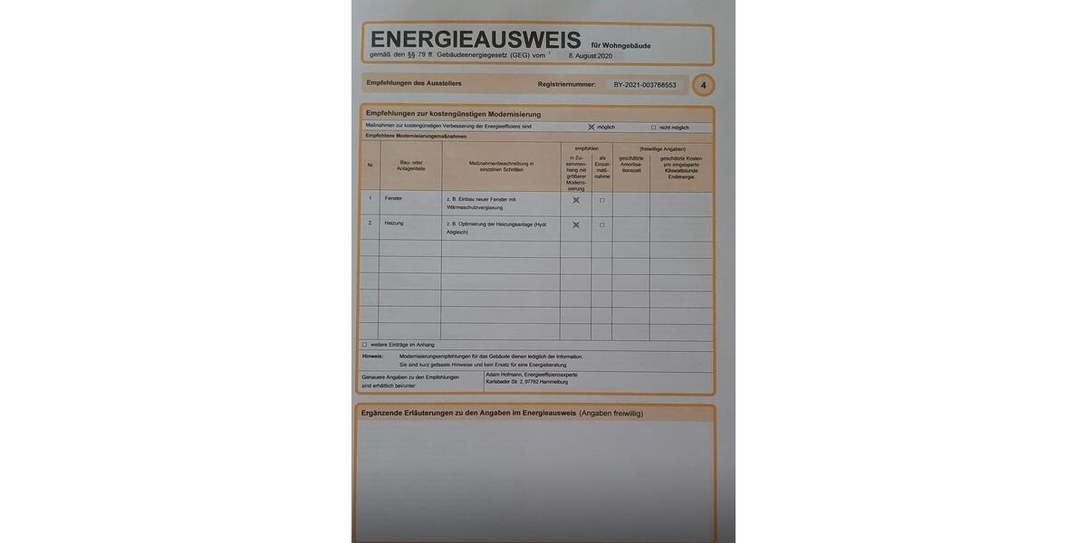 Etagenwohnung Bad Kissingen - 3 Zimmer, 88 m&sup2;, 990&euro; | Angebot:26523062