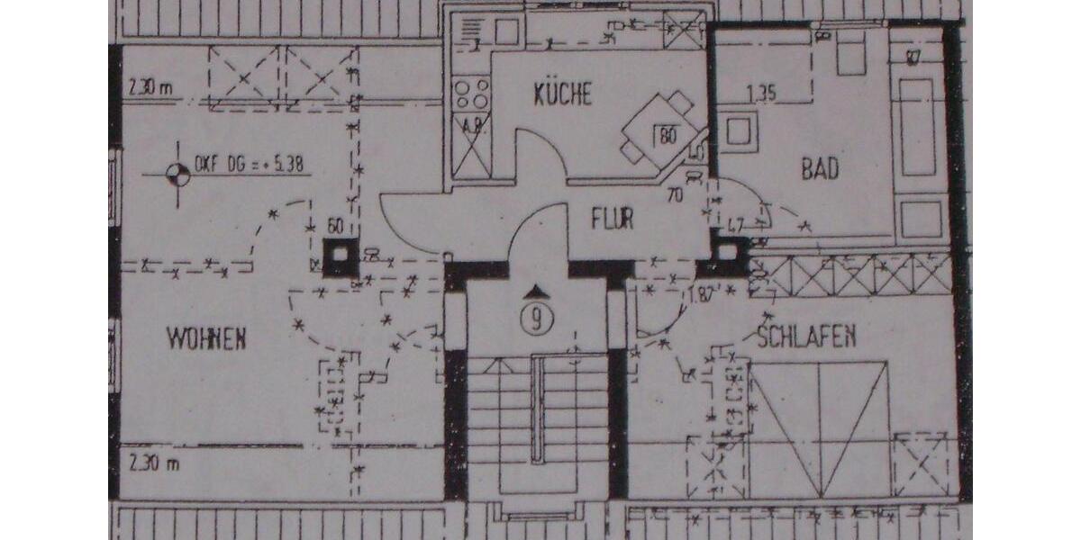 Dachgeschoßwohnung Castrop-Rauxel Deinighausen - 2.5 Zimmer, 64 m&sup2;, 475&euro; | Angebot:25131213