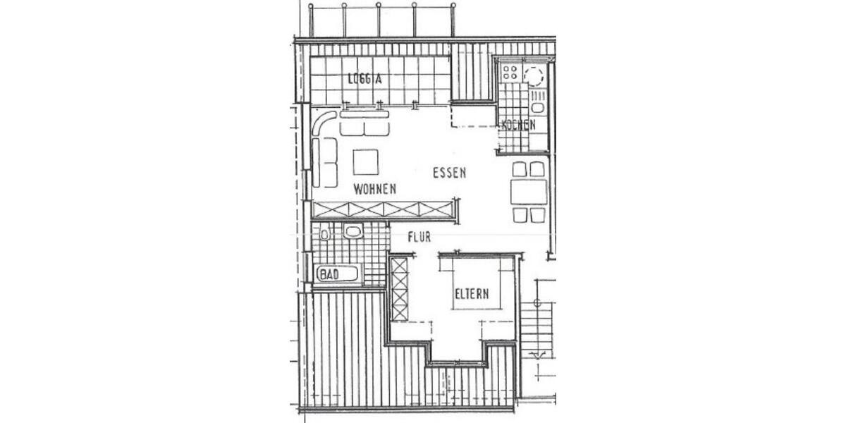 Dachgeschoßwohnung Aerzen - 2 Zimmer, 63 m&sup2;, 530&euro; | Angebot:25869769