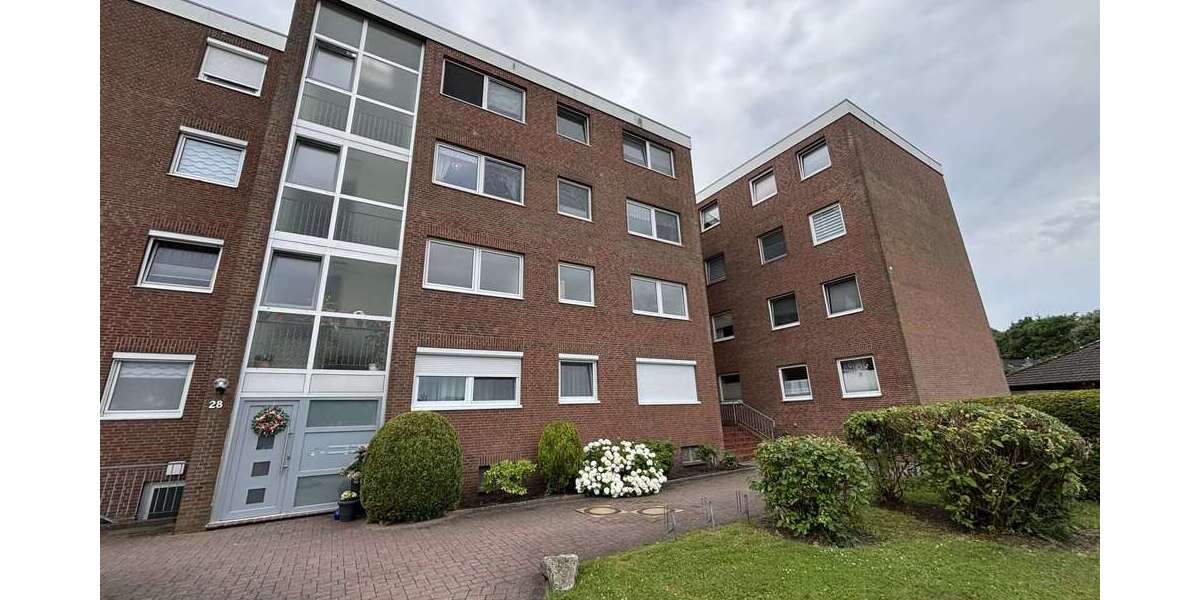 Etagenwohnung Emden Tholenswehr - 3 Zimmer, 75 m&sup2;, 600&euro; | Angebot:27137383