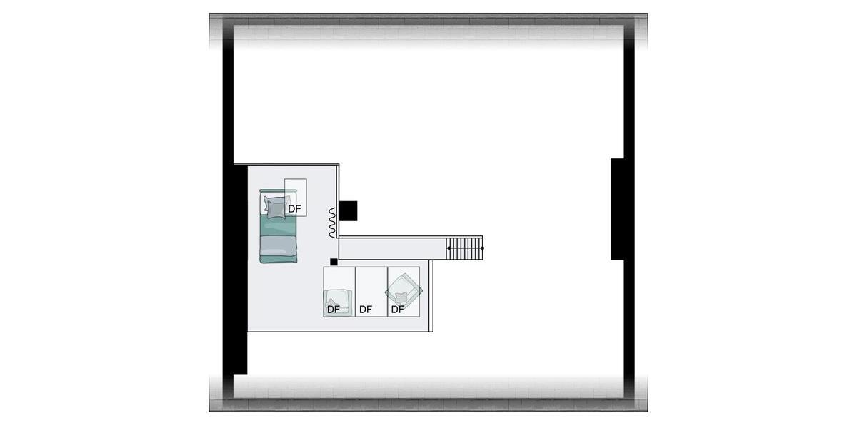 STILVOLLES, MÖBLIERTES ATELIER MIT GALERIEEBENE 1 zimmer