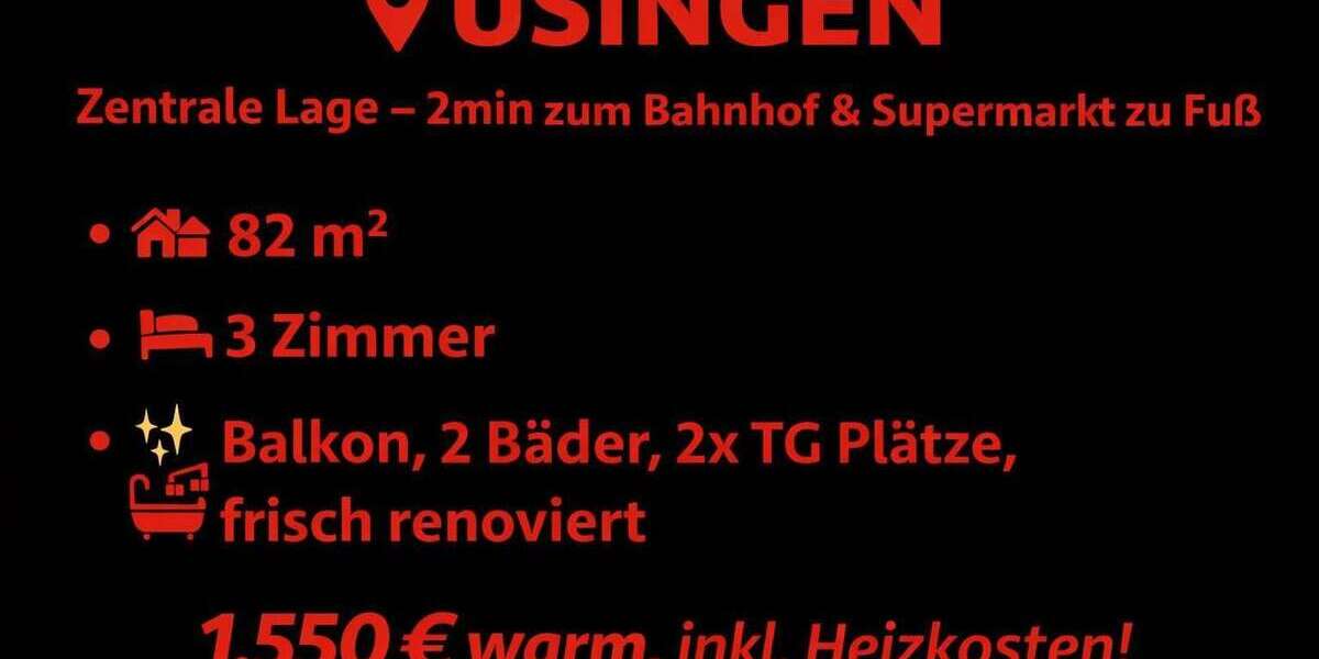 Etagenwohnung Usingen - 3 Zimmer, 82 m&sup2;, 1.150&euro; | Angebot:26047986