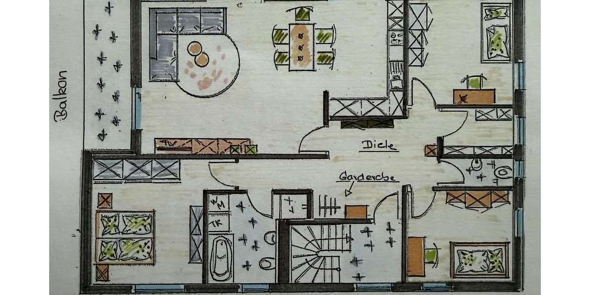 Etagenwohnung Kehl - 4 Zimmer, 135 m&sup2;, 1.421&euro; | Angebot:26837535