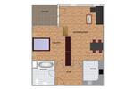 Etagenwohnung Glückstadt - 2 Zimmer, 51 m&sup2;, 399&euro; | Angebot:26564697