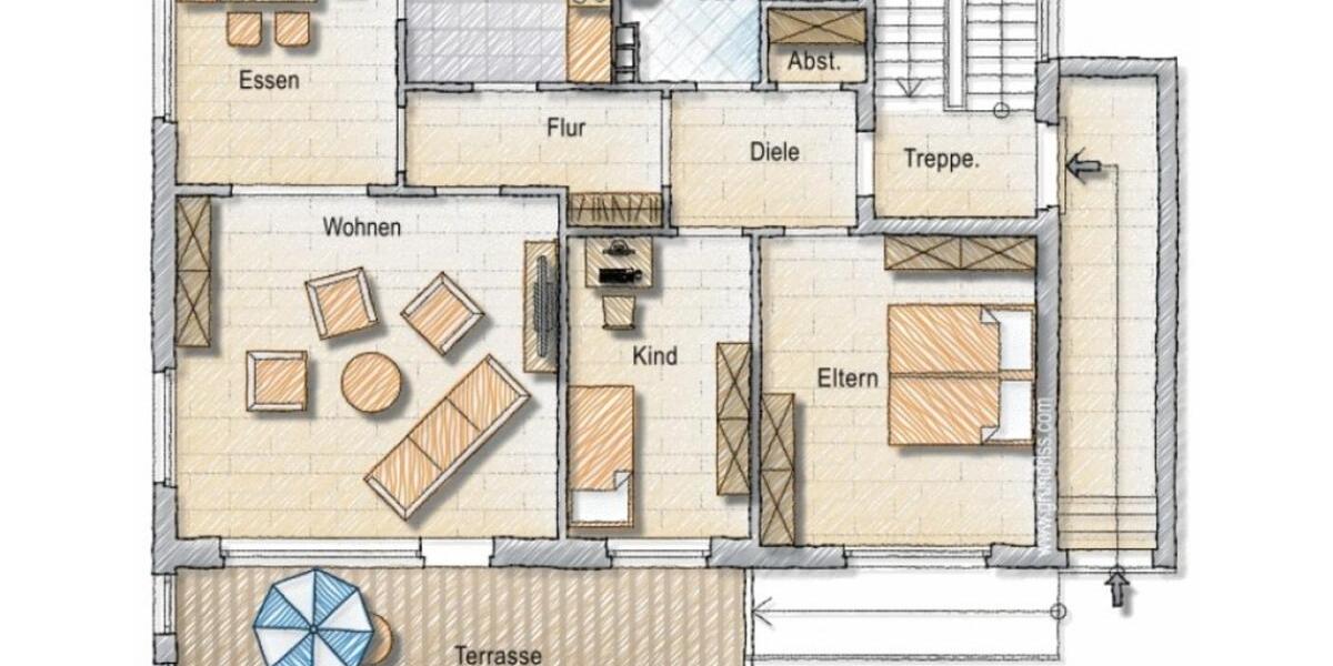 Erdgeschoßwohnung Warstein - 3.5 Zimmer, 95 m&sup2;, 620&euro; | Angebot:25127434