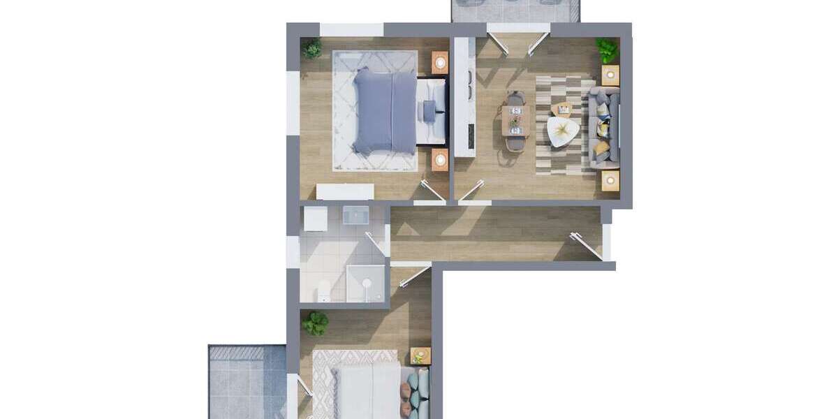 Etagenwohnung Scharbeutz - 3 Zimmer, 96 m&sup2;, 1.920&euro; | Angebot:26151824