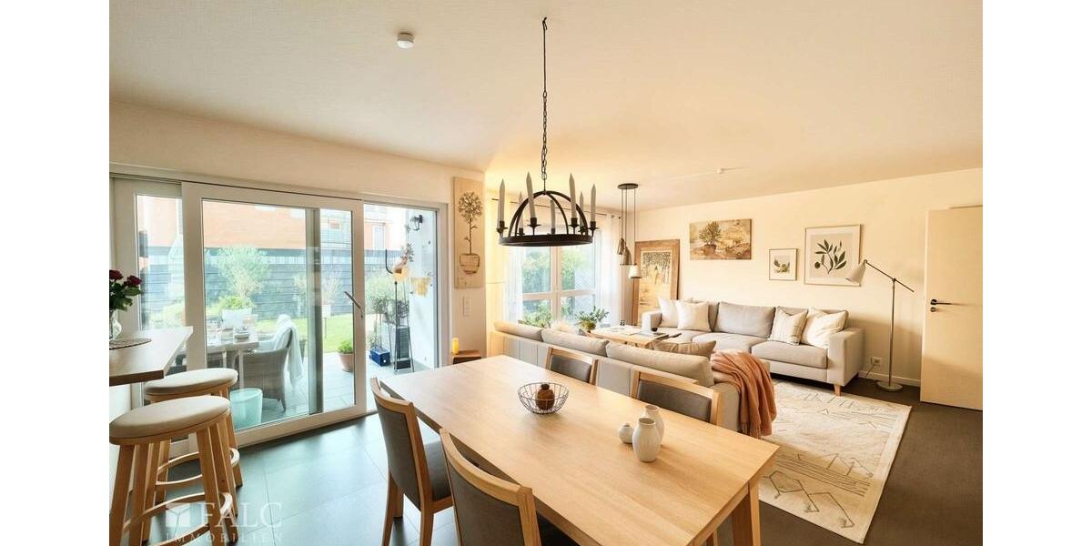 Leben mit Gartenluxus: Wunderschöne EG-Wohnung mit TG in Toplage Duisburg-Süd 2 zimmer