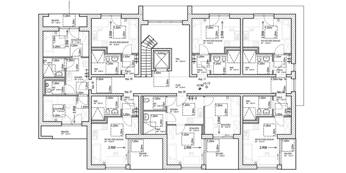Erdgeschoßwohnung Eching - 1 Zimmer, 27 m&sup2;, 790&euro; | Angebot:23460995