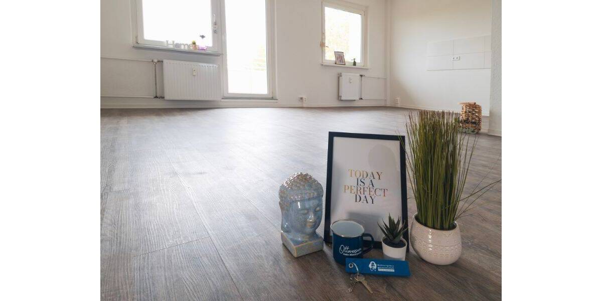 Etagenwohnung Magdeburg Neu Olvenstedt - 2 Zimmer, 55 m&sup2;, 369&euro; | Angebot:26817033