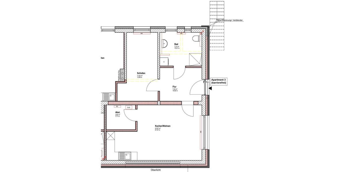Erdgeschoßwohnung Steyerberg - 1.5 Zimmer, 50 m&sup2;, 550&euro; | Angebot:25861276