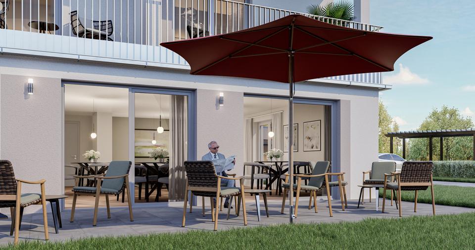 Etagenwohnung Wehringen - 1.5 Zimmer, 52 m&sup2;, 749&euro; | Angebot:26007403