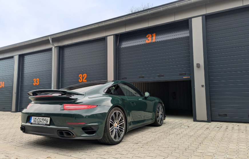 Moderne Garage mit Stromanschluss in Münster-Wolbeck