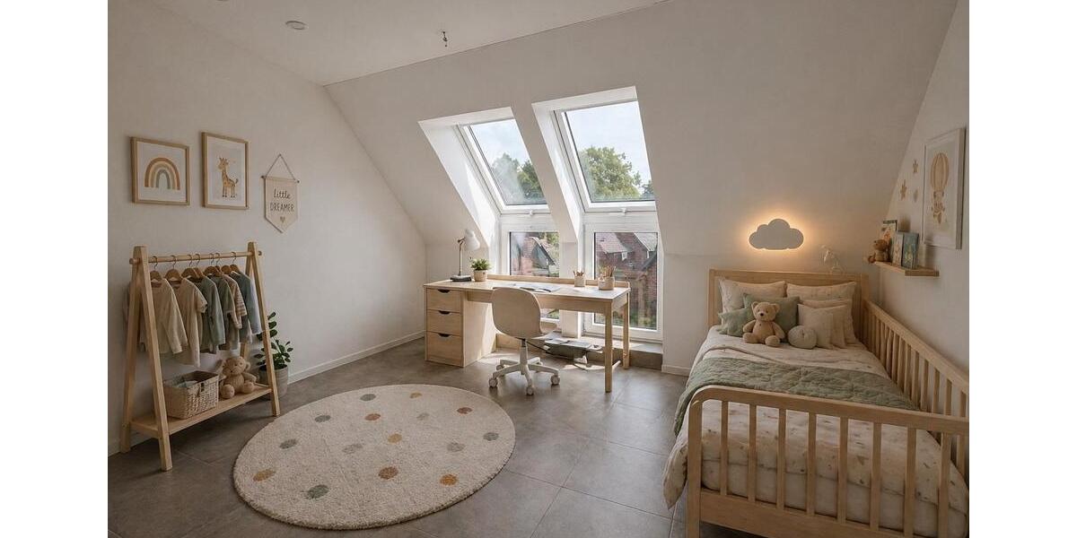 Dachgeschoßwohnung Heiden - 3 Zimmer, 106 m&sup2;, 1.325&euro; | Angebot:26323617
