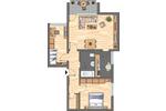 Etagenwohnung Neustadt an der Weinstraße - 3 Zimmer, 69 m&sup2;, 739&euro; | Angebot:26096306