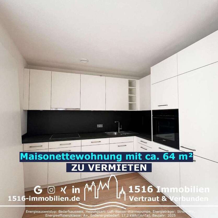 Wohnung zum Mieten in Eichstätt 990 € 64 m²