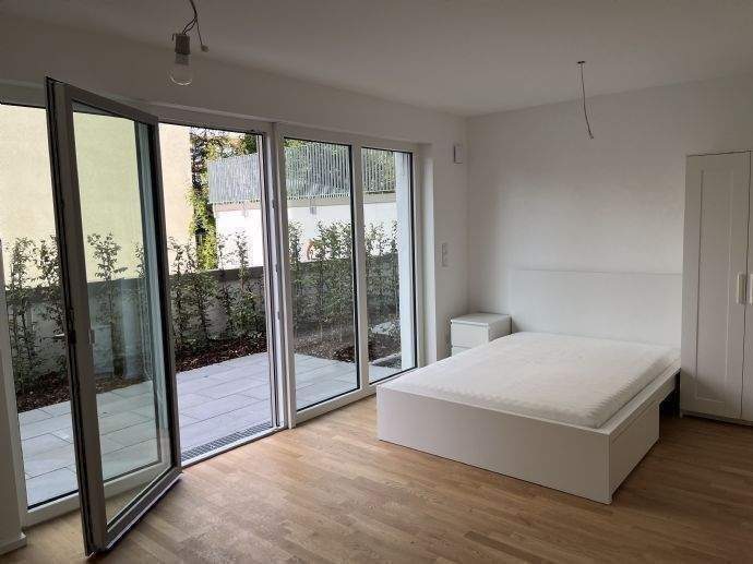 Möblierte 1-Zimmer-Wohnung mit Terrasse nahe Stadtpark! 1 zimmer