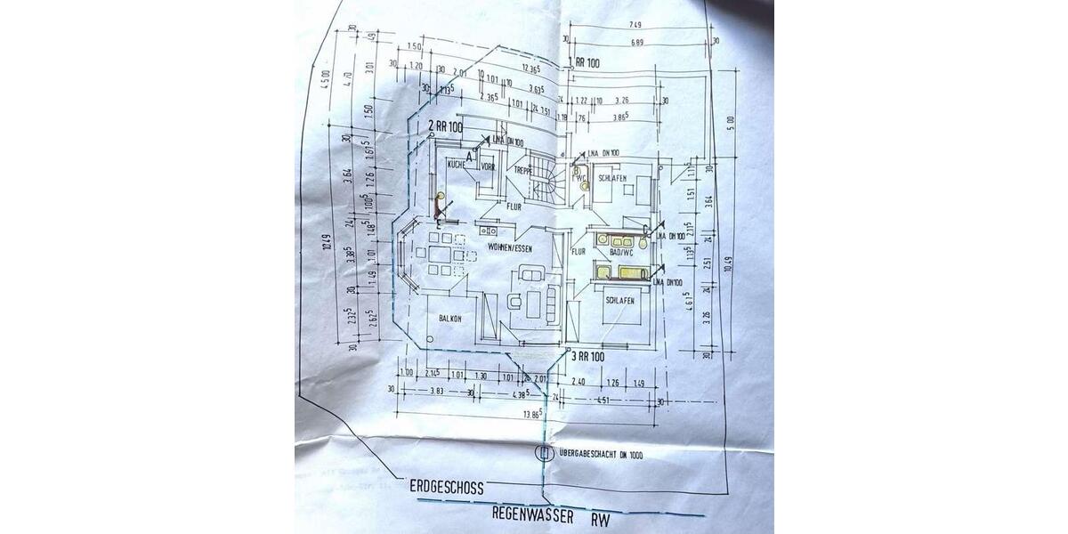 Erdgeschoßwohnung Oberwesel - 3.5 Zimmer, 110 m&sup2;, 790&euro; | Angebot:25417862
