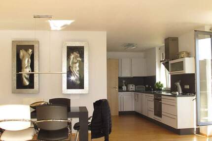 TRAUMWOHNUNG 123 m² mit 2 Terrasssen TG+EBK 4 zimmer