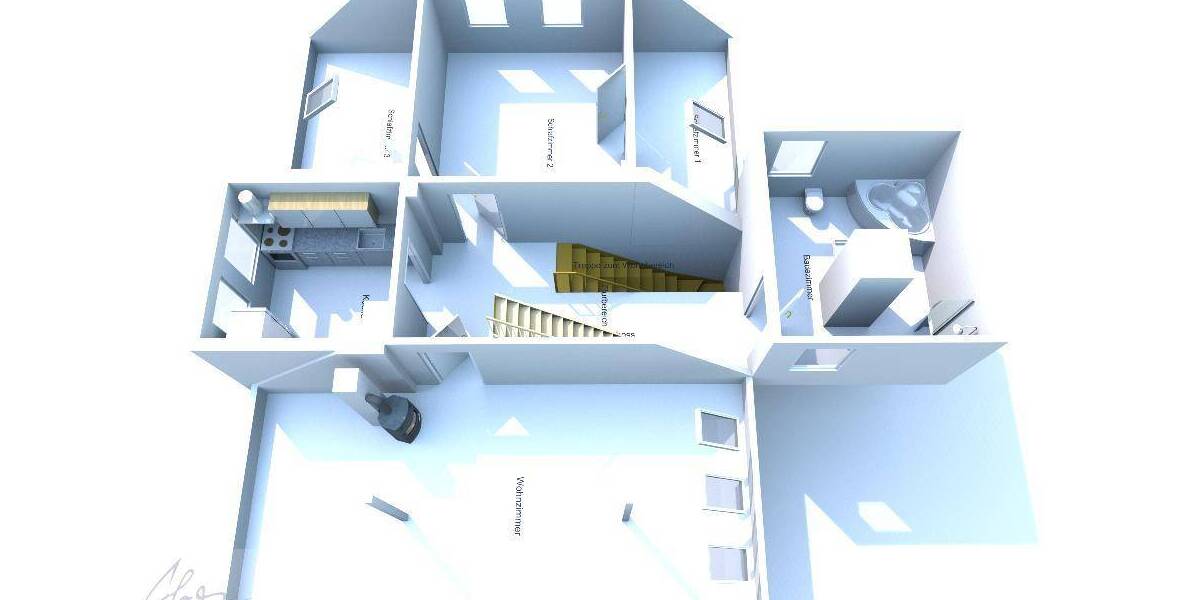 Etagenwohnung Riesa Gröba - 6 Zimmer, 127 m&sup2;, 950&euro; | Angebot:26556321