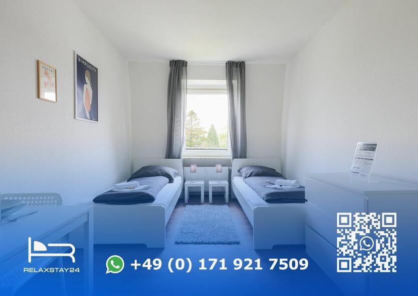 Business Apartment (MonteurWohnung), Mindestmietzeit 6 Monate, ab 17€ pro Bett