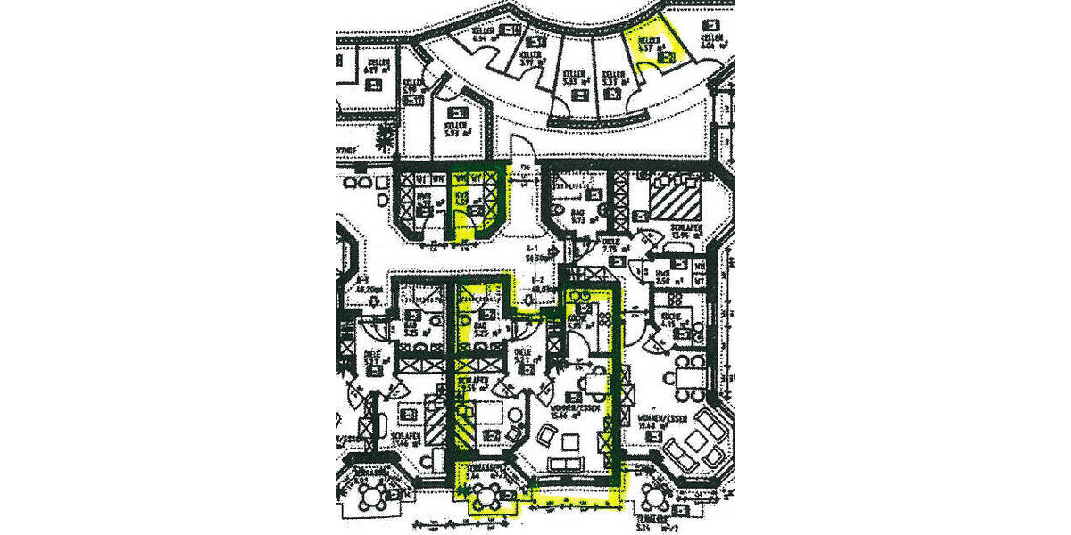 Etagenwohnung Bad Sulza - 2 Zimmer, 48 m&sup2;, 470&euro; | Angebot:26766592