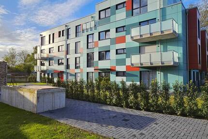 4 Zimmer Neubauwohnung ,Aufzug & Balkon 120 qm, 2.OG,mitte, bedingt barrierefrei 4 zimmer